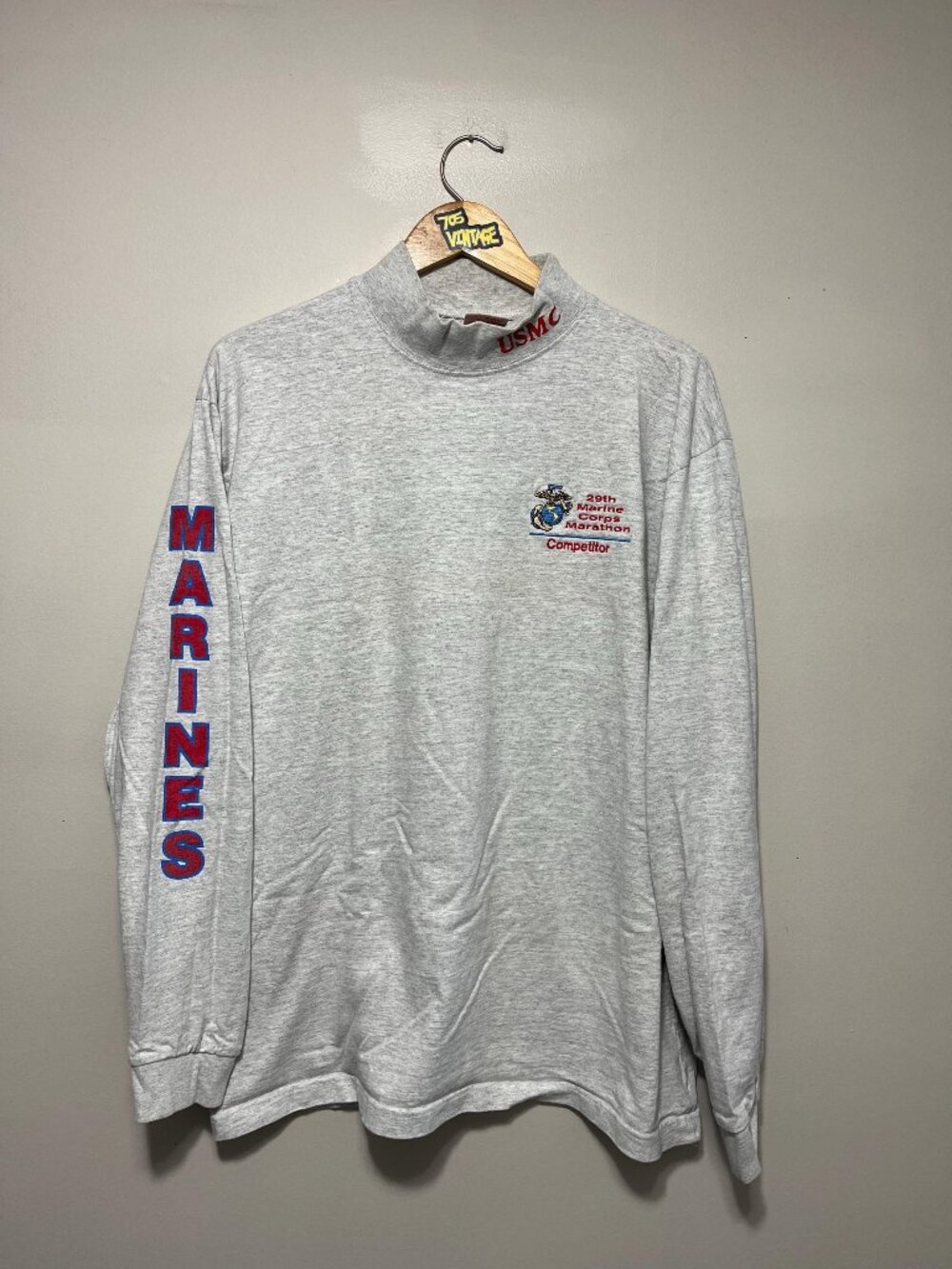 Vintage United States Marine Corps Marathon 2004 Longsleeve